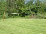 Click to enlarge Lakeport State Park, Michigan, United States. Day use area volleyball net