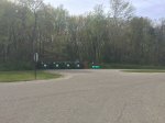 Click to enlarge Lakeport State Park, Michigan, United States. Recycling and garbage disposal area