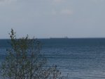 Click to enlarge Lakeport State Park, Michigan, United States. Ships passing by park