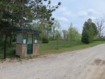 Click to enlarge Lakeport State Park, Michigan, United States. Side entrance to day use area