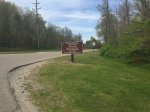 Click to enlarge Lakeport State Park, Michigan, United States. Signs on main campground road
