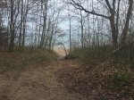 Click to enlarge Lakeport State Park, Michigan, United States. Trail leading to beach