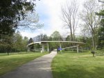 Click to enlarge Lakeport State Park, Michigan, United States. Walkway over highway