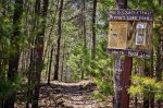 Click to enlarge Hiawatha National Forest, Michigan, United States. The North Country Trail runs through multiple Hiawatha campgrounds. At over 4600 miles, the North Country is the longest National Scenic trail in the US.