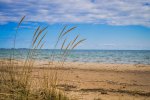 Click to enlarge East Tawas City Park, Michigan, United States. Tawas City beach.