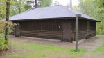 Click to enlarge Itasca State Park, Minnesota, United States. Restrooms and showers in the Pine Loop of the Pine Ridge Campground.