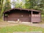 Click to enlarge Itasca State Park, Minnesota, United States. Restrooms in the Bear Paw Campground near the cart-in sites. (71, 72)