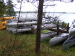 Click to enlarge Itasca State Park, Minnesota, United States. Canoe and boat rentals.