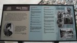 Click to enlarge Itasca State Park, Minnesota, United States. Sign talking about Mary Gibbs.