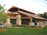 Click to enlarge Bunker Hills Regional Park, Minnesota, United States. Main pavillion.