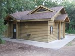 Click to enlarge Bunker Hills Regional Park, Minnesota, United States. Showers/Restrooms between sites 35 and 44.
