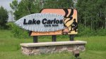 Click to enlarge Lake Carlos State Park, Minnesota, United States. Main entrance sign.