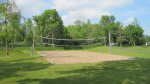 Click to enlarge Lake Carlos State Park, Minnesota, United States. Volleyball area near the beach.