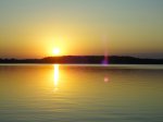 Click to enlarge McCarthy Beach State Park, Minnesota, United States. Sunset on Sturgeon Lake