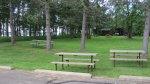 Mille Lacs Kathio State Park, Minnesota, United States. Picnic area.