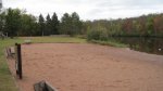 St. Croix State Park, Minnesota, United States. Beach area.