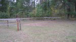 St. Croix State Park, Minnesota, United States. Horseshoe pit by the playground near Paint Rock Springs Campground.