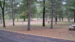 St. Croix State Park, Minnesota, United States. Overview of the Riverview Campground.
