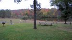 Click to enlarge St. Croix State Park, Minnesota, United States. Picnic area by the beach.