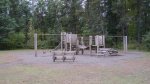 St. Croix State Park, Minnesota, United States. Playground near Paint Rock Springs Campground.