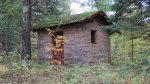 St. Croix State Park, Minnesota, United States. Some sort of building in the Riverview Campground.