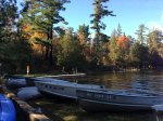 Click to enlarge Scenic State Park, Minnesota, United States. Boats for rent near the boat launch.