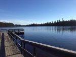 Click to enlarge Scenic State Park, Minnesota, United States. Fishing Pier near the CCC Lodge and Beach