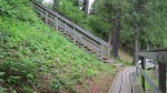 Click to enlarge Scenic State Park, Minnesota, United States. Stairs and the boardwalk.