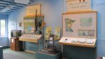 Inside the interpretive center.