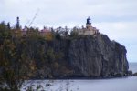 Click to enlarge Split Rock Lighthouse State Park, Minnesota, United States. View of the lighthouse from site 18.