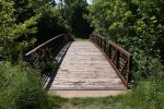 Click to enlarge Wild River State Park, Minnesota, United States. Bridge on the River Trail