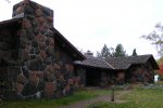 Click to enlarge Gooseberry Falls State Park, Minnesota, United States. Campground Shelter.