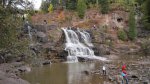 Click to enlarge Gooseberry Falls State Park, Minnesota, United States. Lower falls.