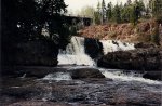 Click to enlarge Gooseberry Falls State Park, Minnesota, United States. Picture of the falls. This was taken in 1986.