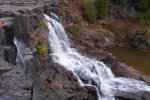 Click to enlarge Gooseberry Falls State Park, Minnesota, United States. Upper falls.