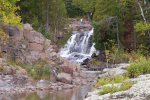 Click to enlarge Gooseberry Falls State Park, Minnesota, United States. Upper falls.