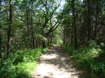 Afton State Park, Minnesota, United States. Trail to camp sites