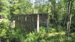 Banning State Park, Minnesota, United States. The rock crusher building.