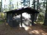 Click to enlarge Bear Head Lake State Park, Minnesota, United States. Fish Cleaning Building