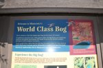 Big Bog State Rec Area, Minnesota, United States. Bog walk entrance sign