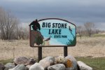 Big Stone Lake State Park, Minnesota, United States. Big Stone Lake State Park sign