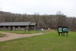 Camden State Park, Minnesota, United States. Approaching the swimming beach area.