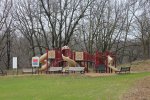 Camden State Park, Minnesota, United States. Playground equipment.