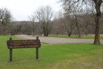 Camden State Park, Minnesota, United States. South picnic area and sign.