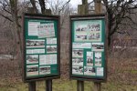 Camden State Park, Minnesota, United States. Two informational signs.