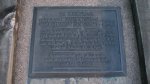 Carley State Park, Minnesota, United States. Carley memorial plaque.