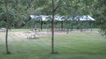Carley State Park, Minnesota, United States. Picnic area.