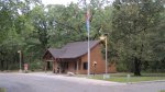 Click to enlarge Charles A. Lindbergh State Park, Minnesota, United States. Main office.