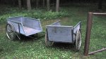 Father Hennepin State Park, Minnesota, United States. Carts used for the group sites.