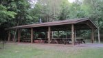 Father Hennepin State Park, Minnesota, United States. Picnic shelter.